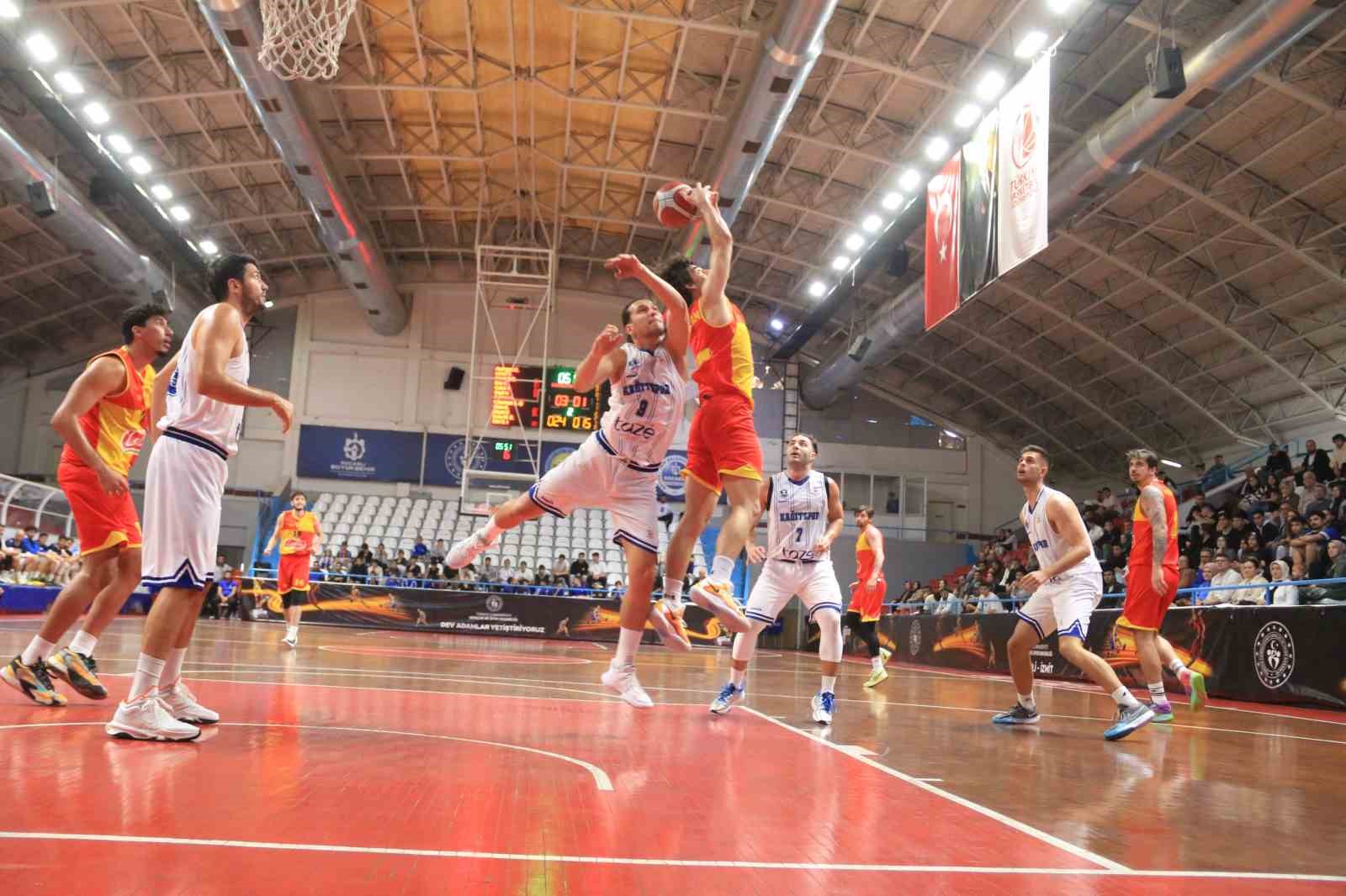 TB2L: Kocaeli BŞB Kağıtspor: 58 - Göztepe: 54
