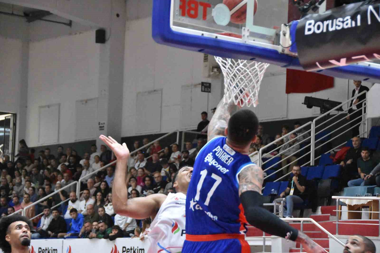 Basketbol Süper Ligi: Aliağa Petkimspor: 79 - Anadolu Efes: 85
