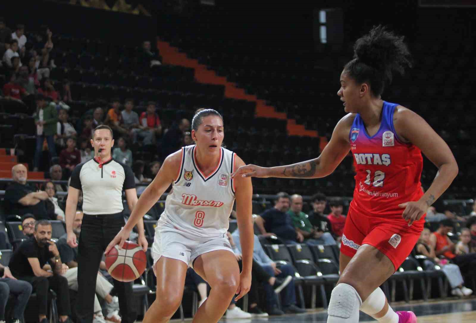 Kadınlar Basketbol Süper Ligi: ÇBK Mersin: 74 - BOTAŞ: 79
