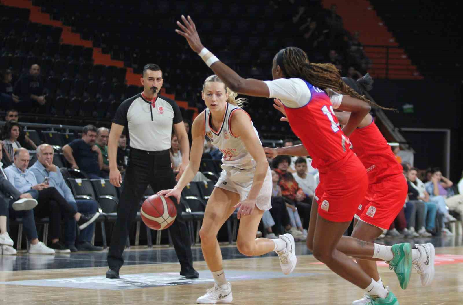 Kadınlar Basketbol Süper Ligi: ÇBK Mersin: 74 - BOTAŞ: 79
