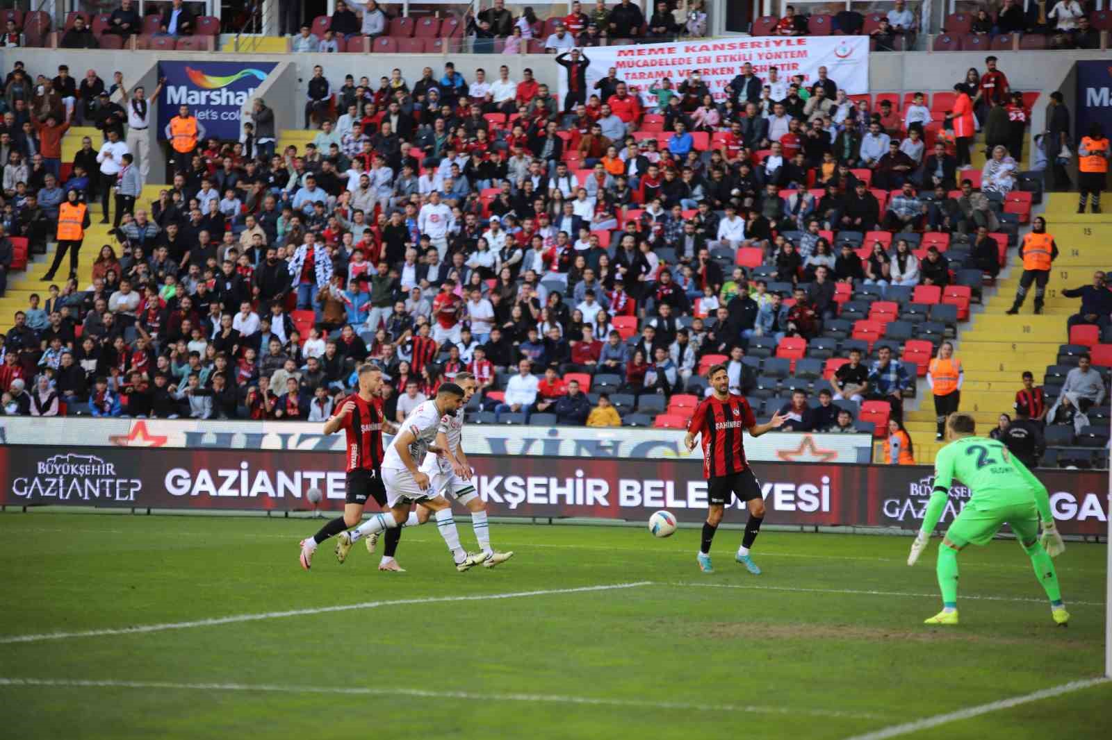 Trendyol Süper Lig: Gaziantep FK: 0 - Konyaspor: 1 (Maç devam ediyor)
