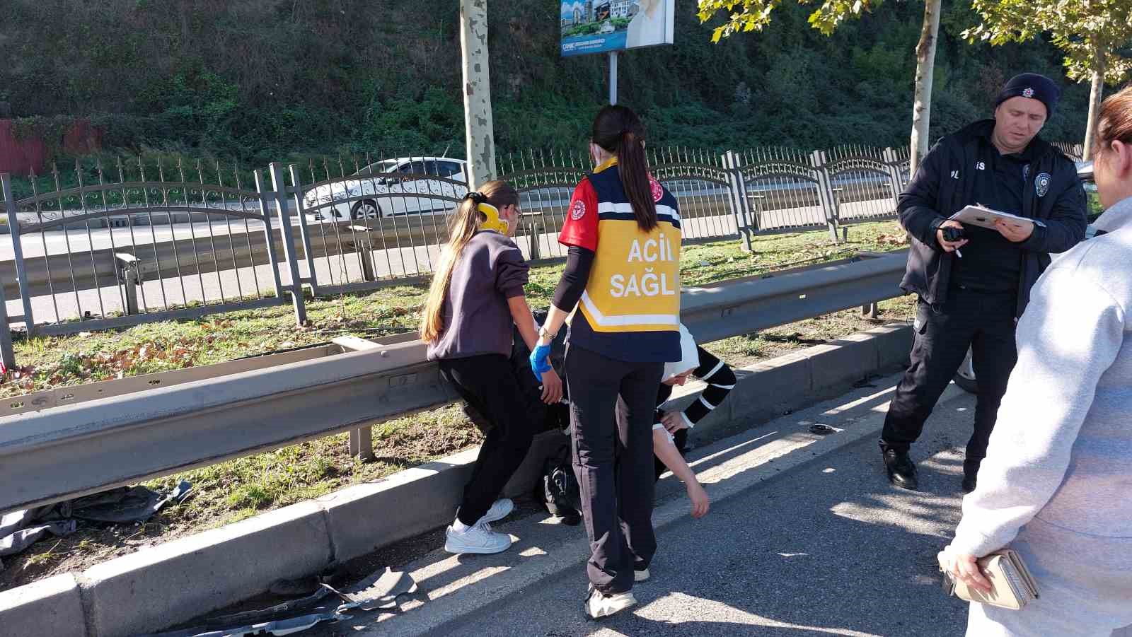 Samsun’da trafik kazası: 3 yaralı
