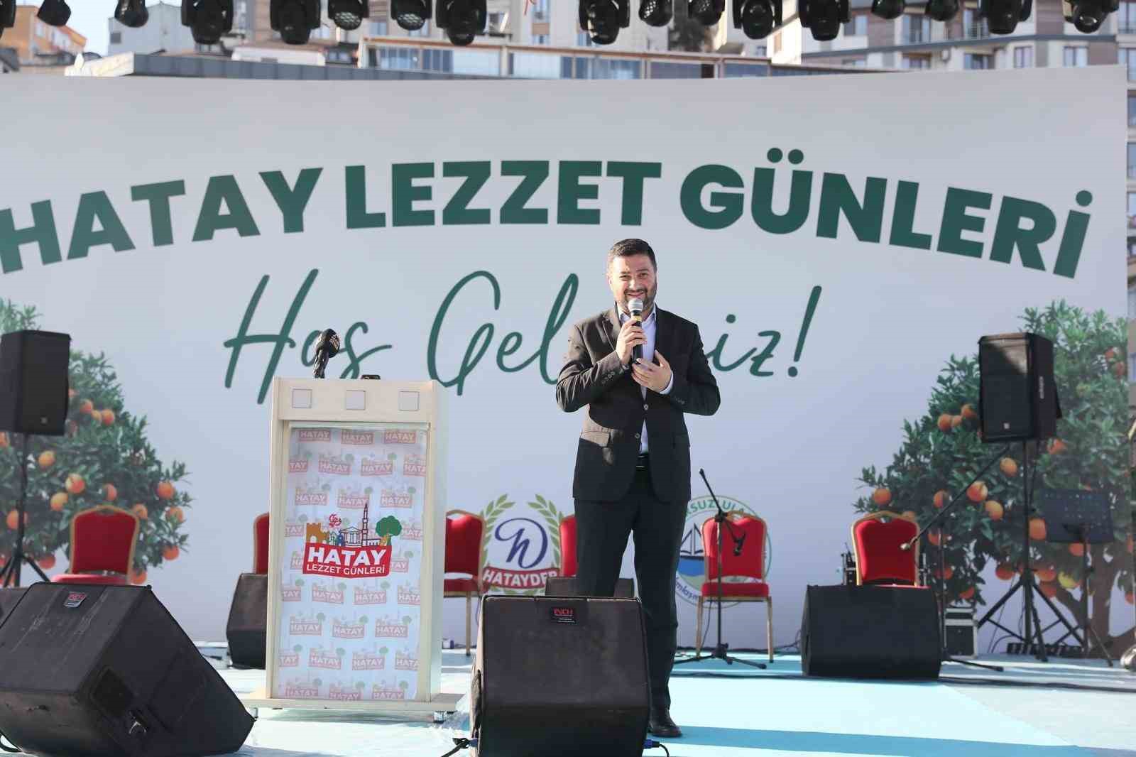 Hataylılar, Kağıthane Belediyesi tarafından düzenlenen ‘Hatay Tanıtım Günlerinde’ buluştu
