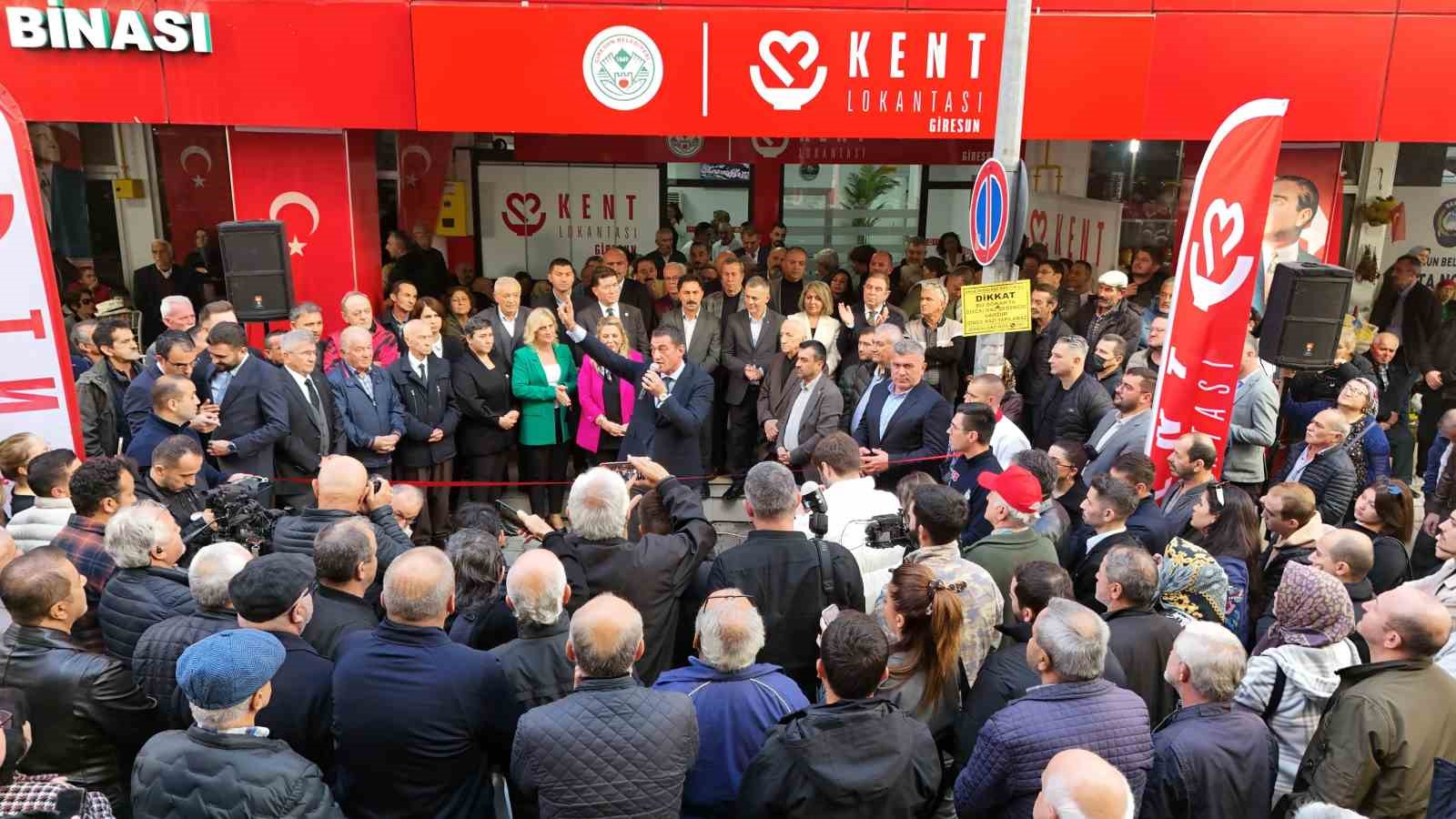 Giresun Belediyesi’nden Kent Lokantası açılışı
