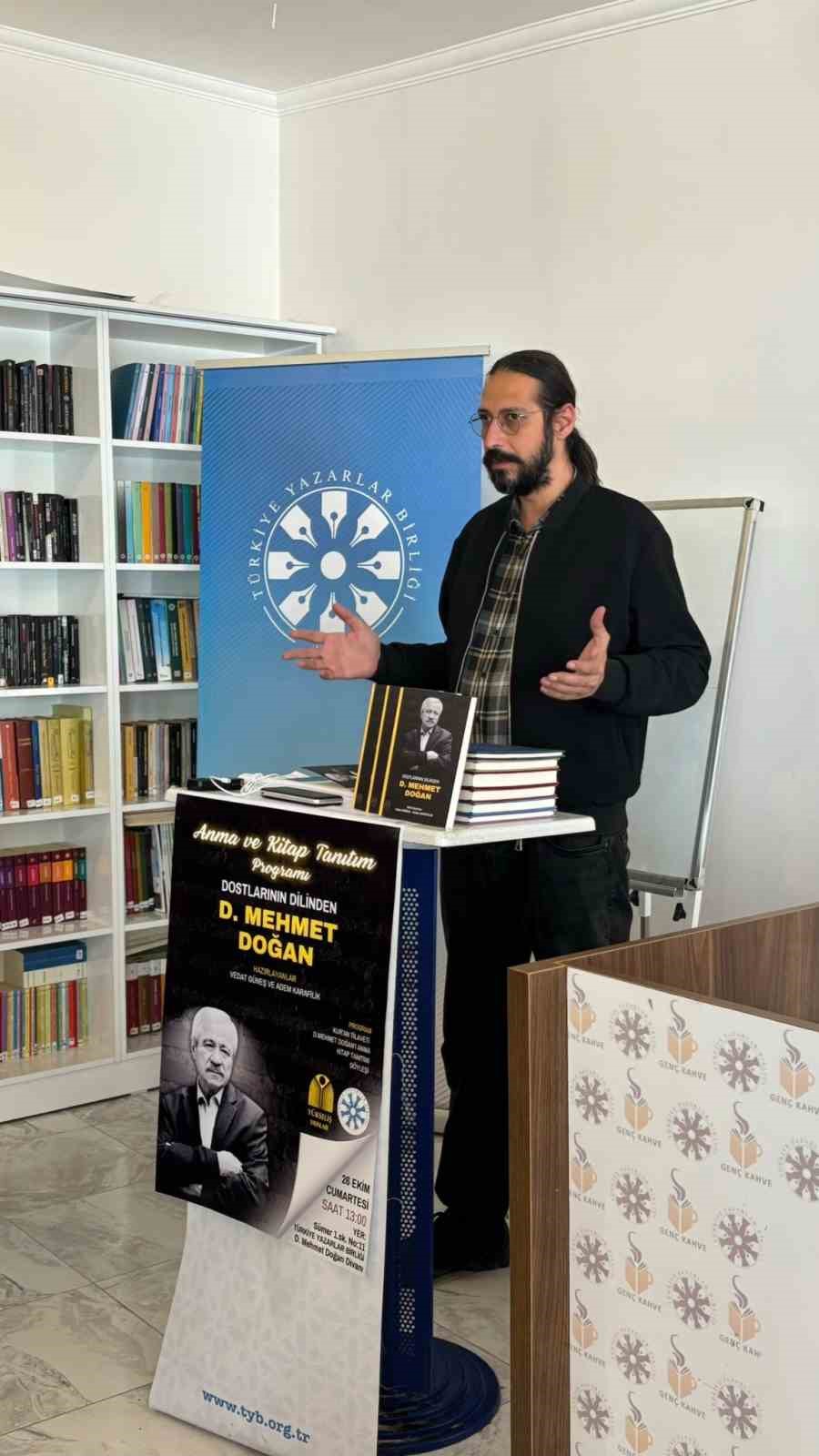 “Dostlarının Dilinden Mehmet Doğan” kitabı tanıtıldı
