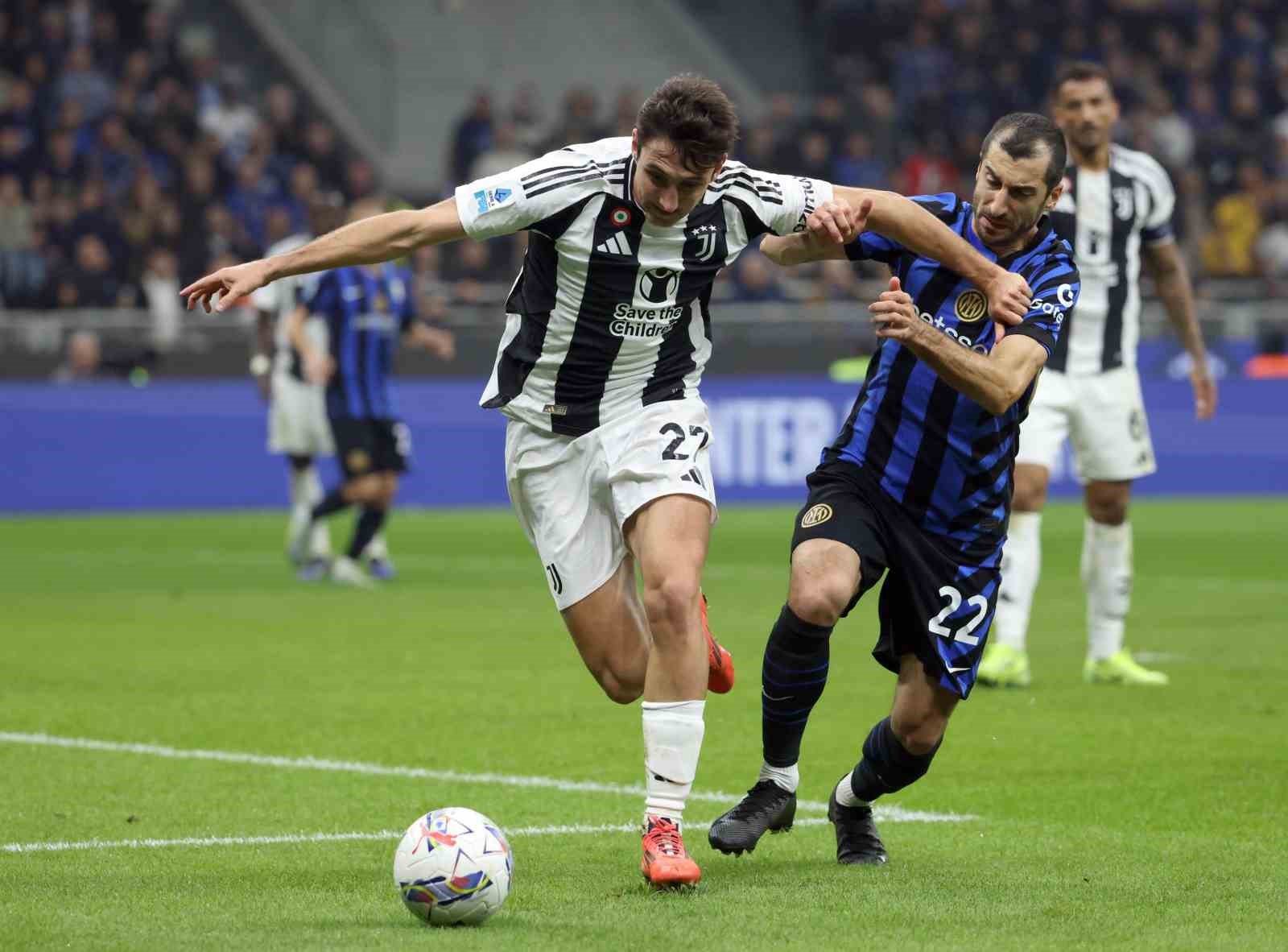 8 gollü Inter - Juventus maçına Kenan Yıldız damga vurdu
