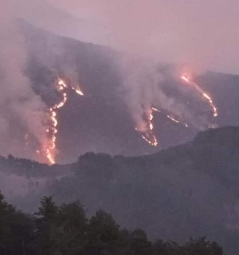 Denizli’deki yangına 5. günde müdahale devam ediyor
