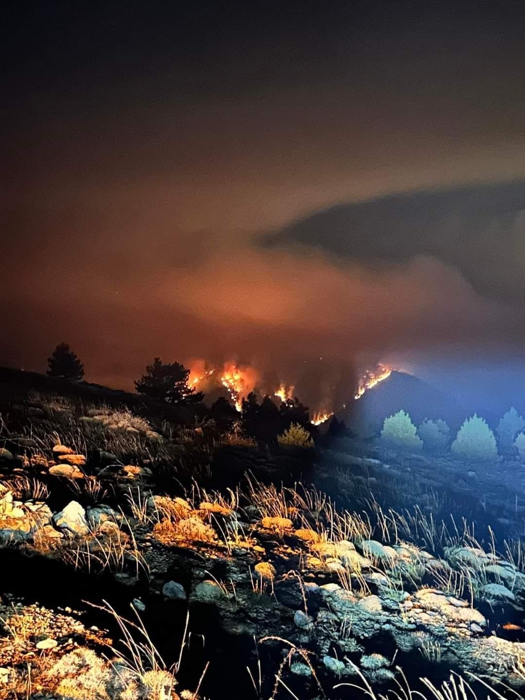 Denizli’deki yangına 5. günde müdahale devam ediyor
