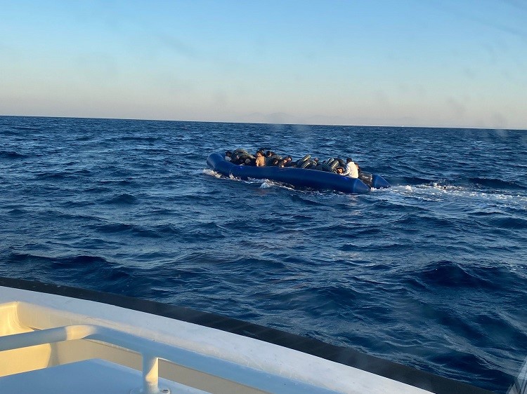 Bodrum’da 55 düzensiz göçmen yakalandı
