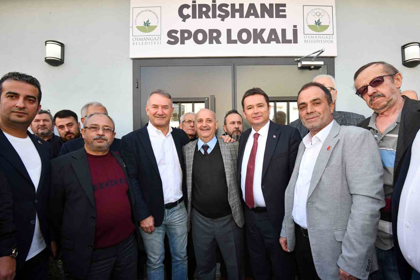 Çirişhane Spor Kulübü Lokali hizmete açıldı
