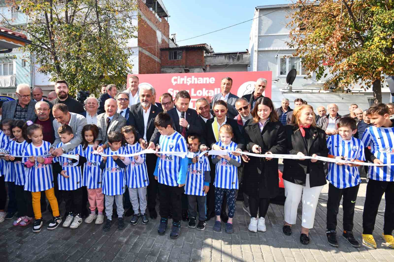 Çirişhane Spor Kulübü Lokali hizmete açıldı
