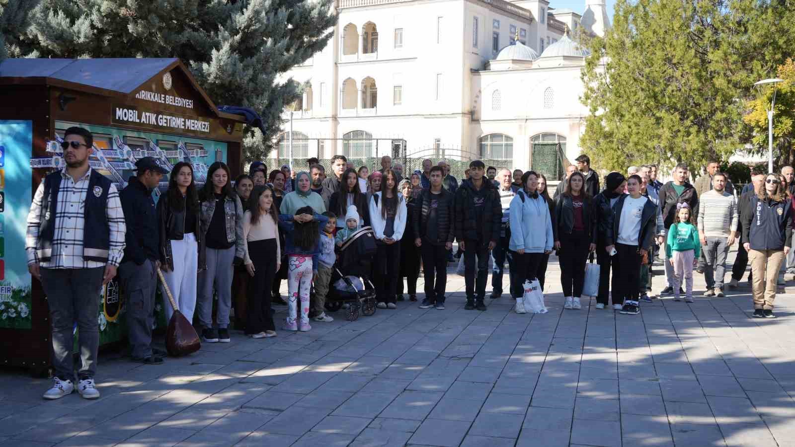 Kırıkkale’de Cumhuriyet Bayramı töreninde çelenkler sunuldu
