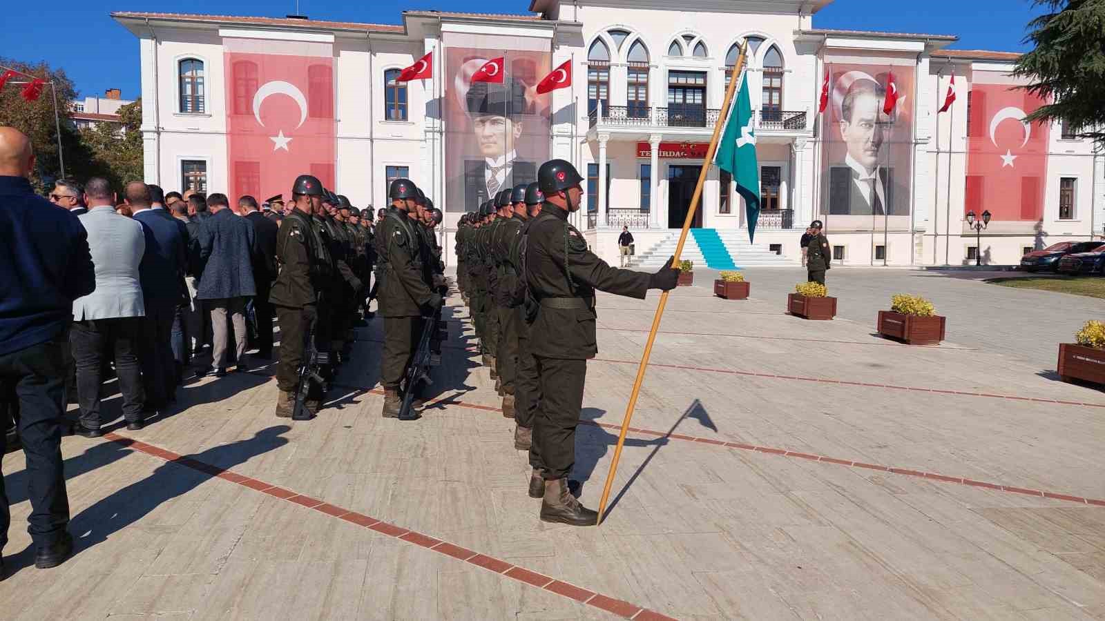 Tekirdağ’da Cumhuriyet Bayramı yoğun katılımla kutlandı
