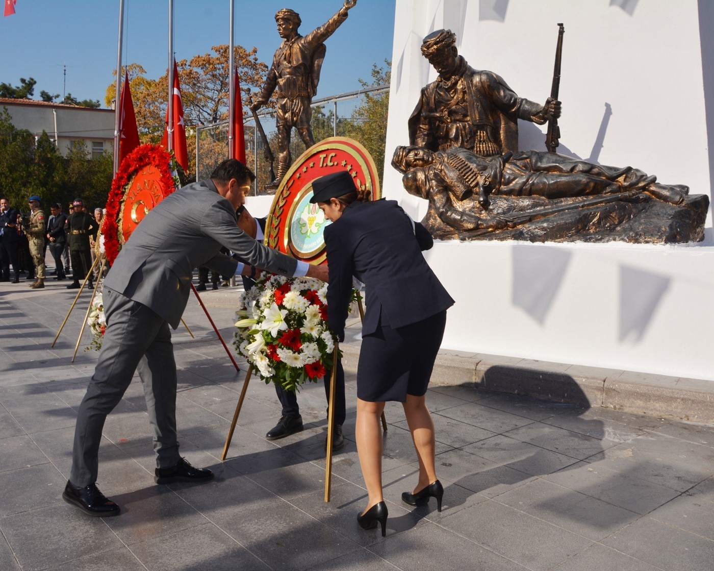 Manisa’da cumhuriyetin 101. yılı kutlamaları başladı
