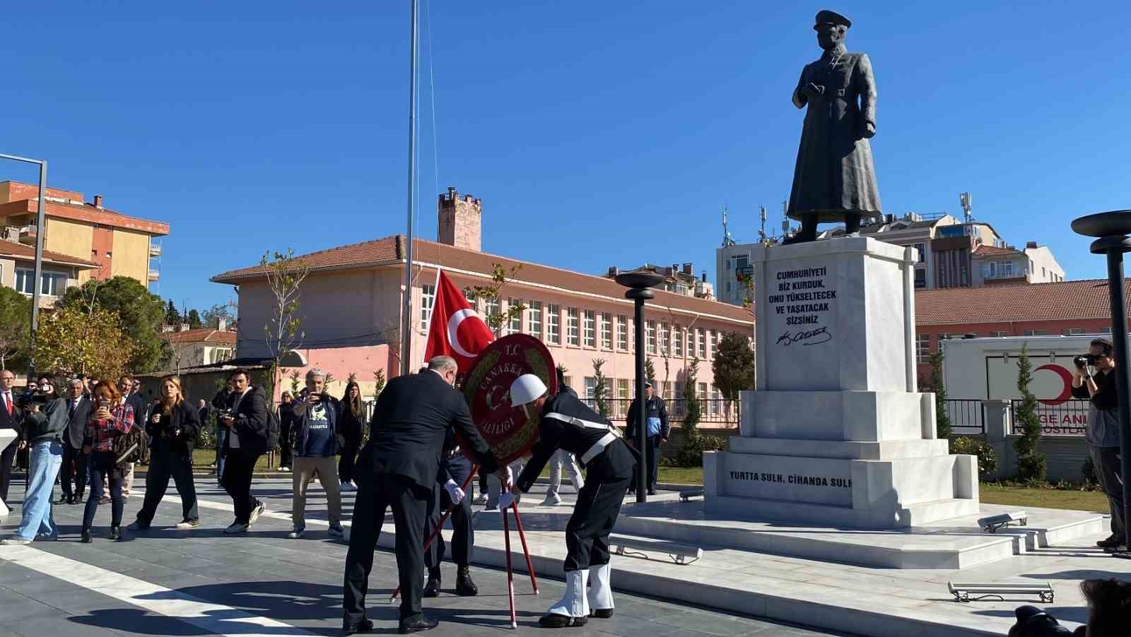 Çanakkale’de Cumhuriyet Bayramı coşkusu yaşanıyor
