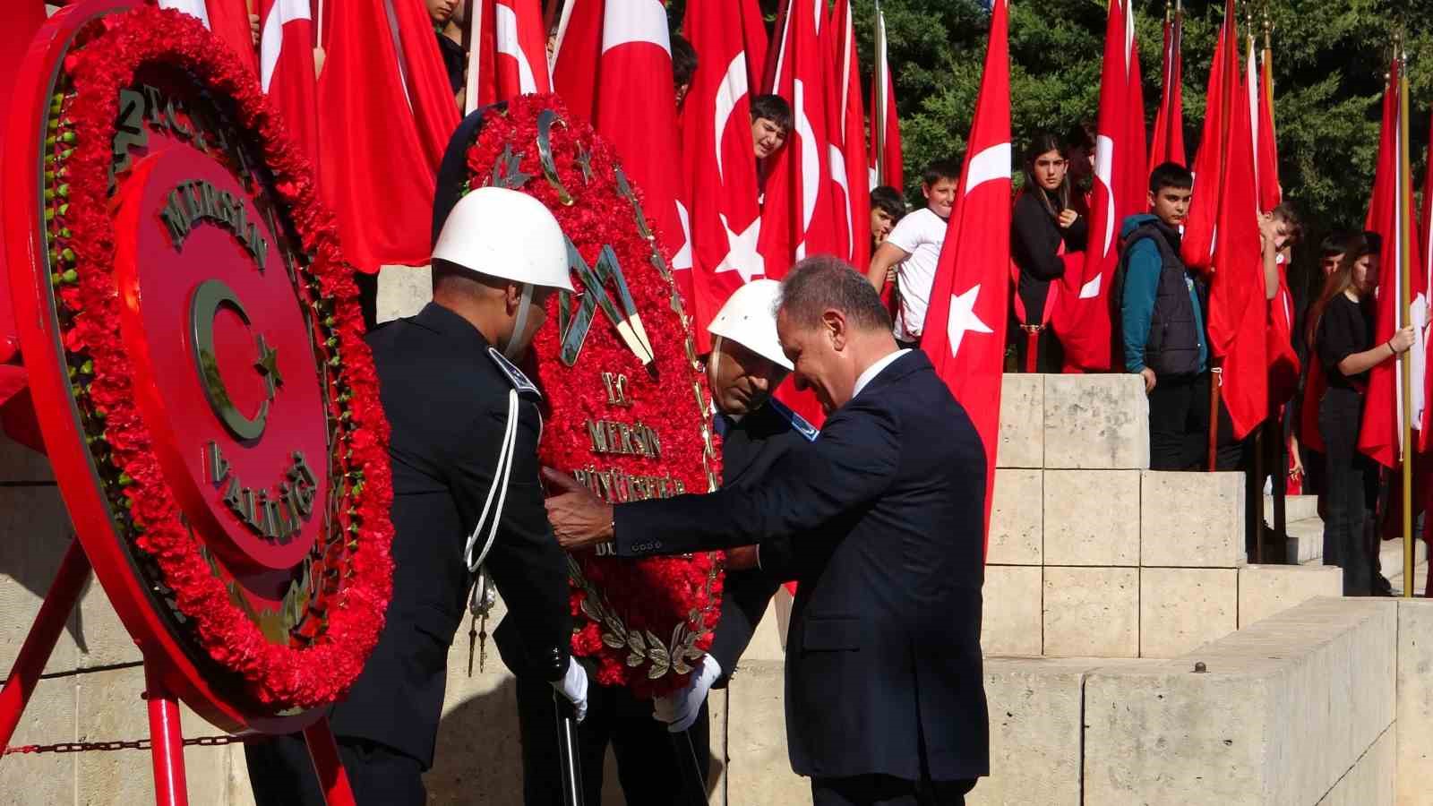 Mersin’de Cumhuriyet Bayramı kutlamaları başladı
