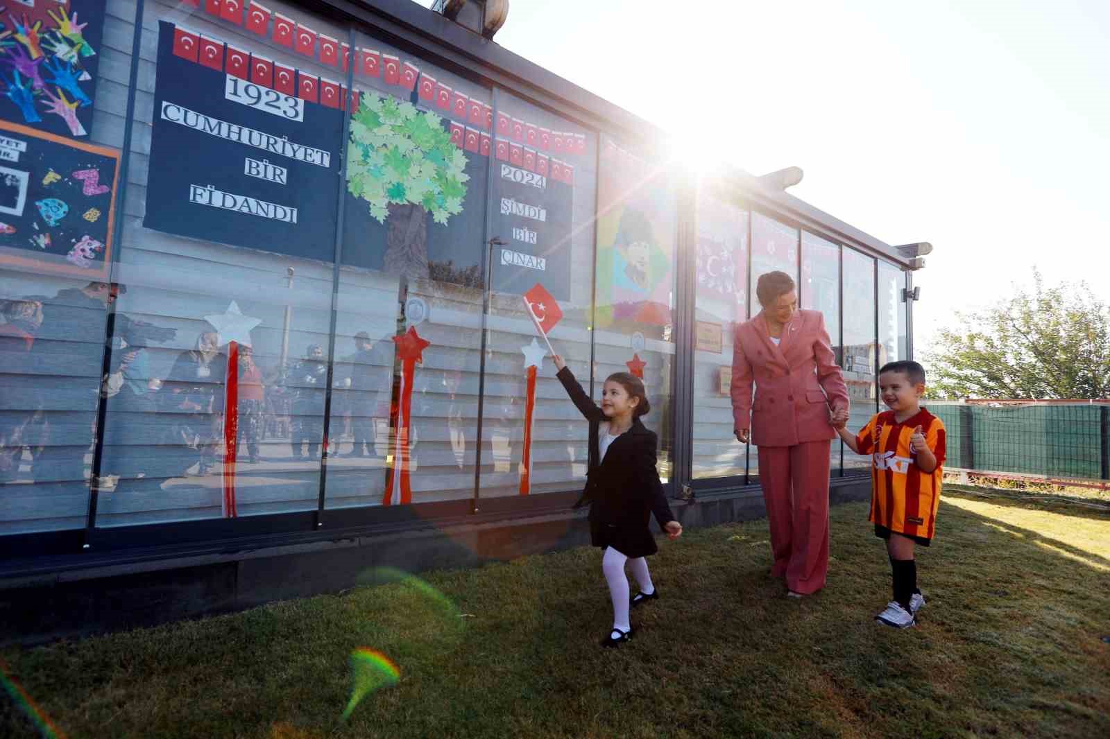 Belevi Şen Çocuk Atölyesi’nde ilk Cumhuriyet Bayramı heyecanı
