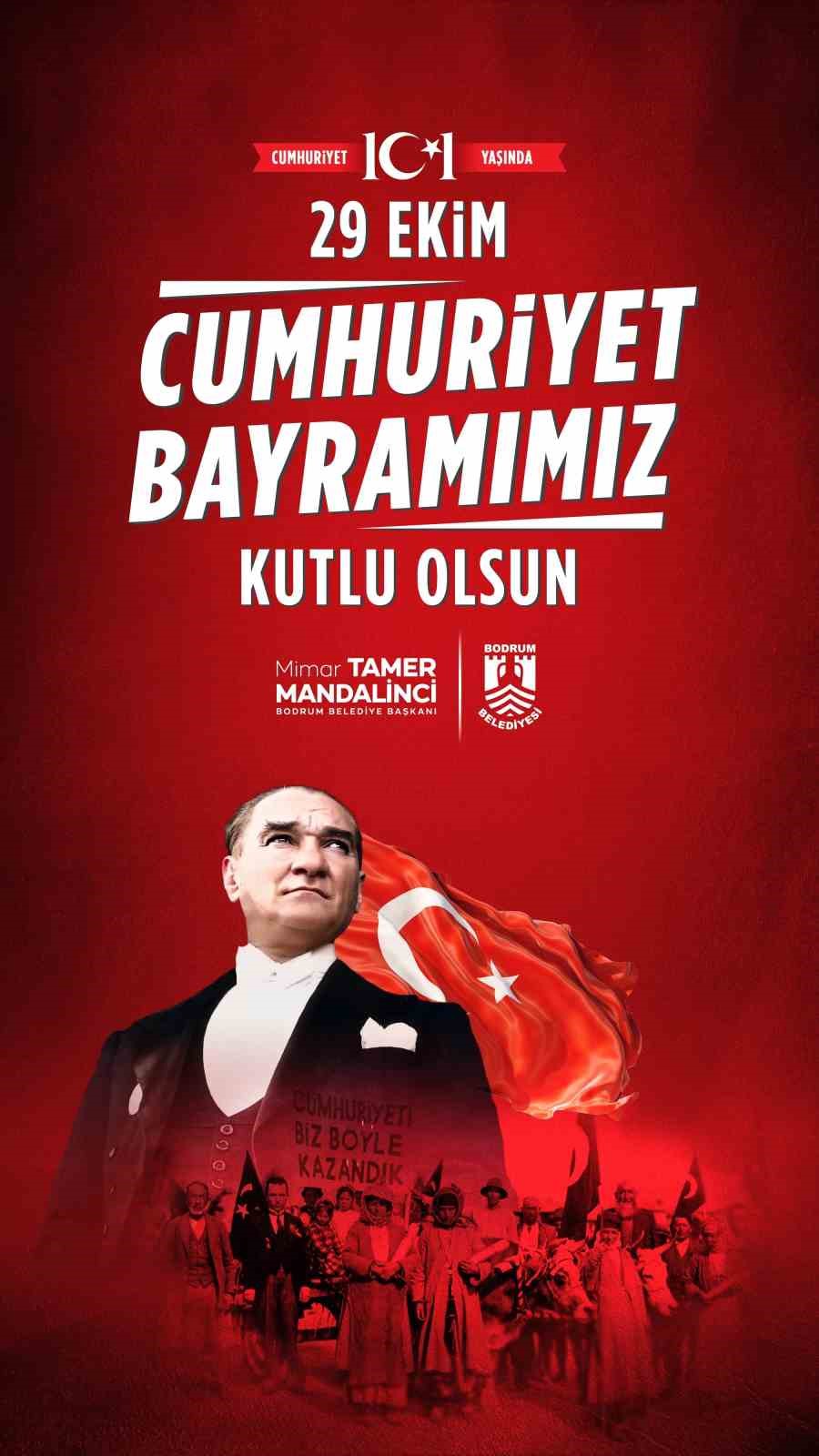 Başkan Mandalinci’den 29 Ekim Cumhuriyet Bayramı mesajı
