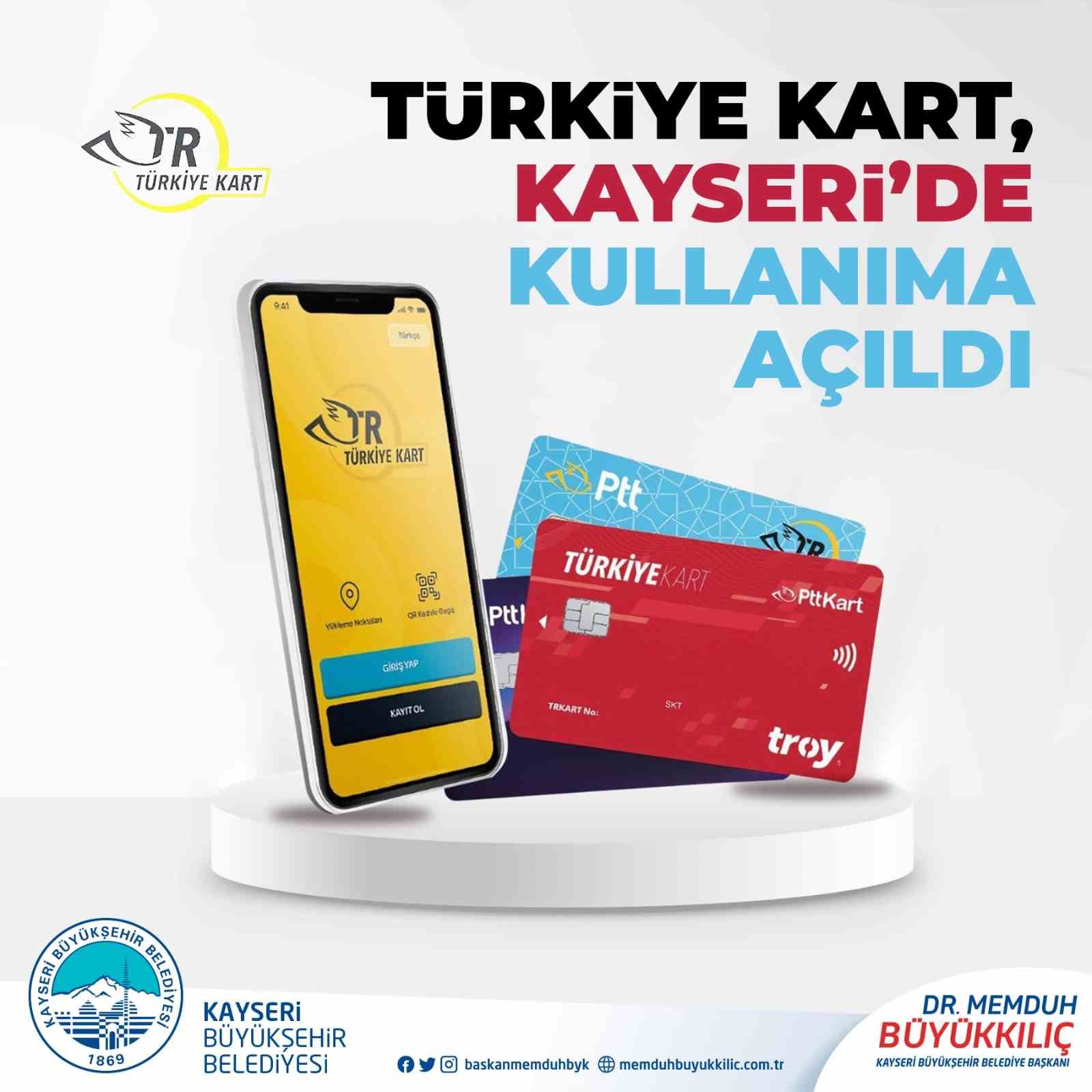 Türkiye Kart Kayseri’de kullanıma açıldı
