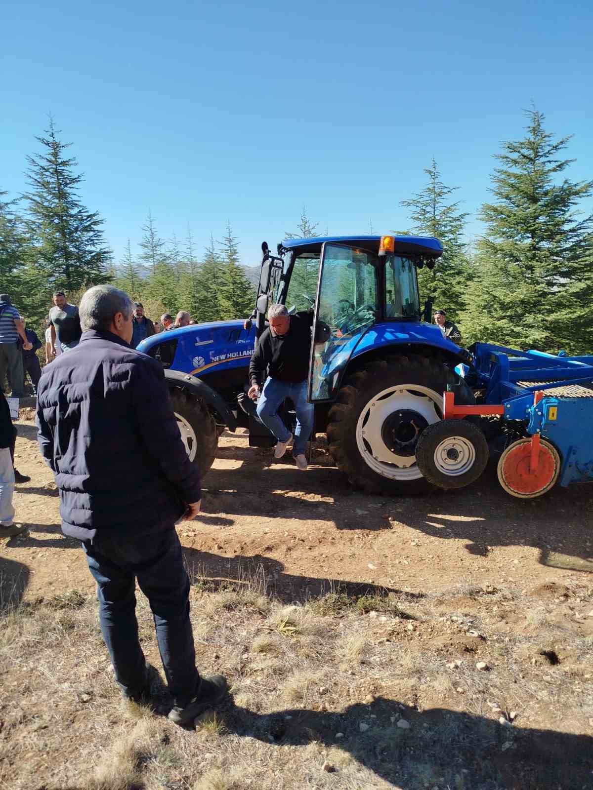 Çalınan traktörüne 26 gün sonra kavuştu
