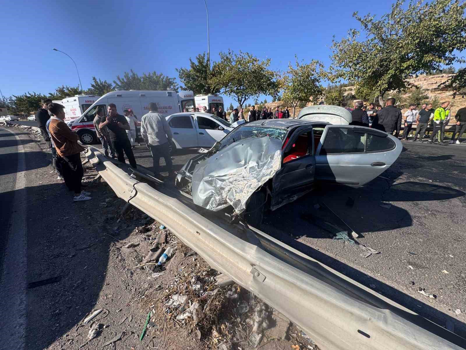 Şanlıurfa’da zincirleme trafik kazası: 5 yaralı
