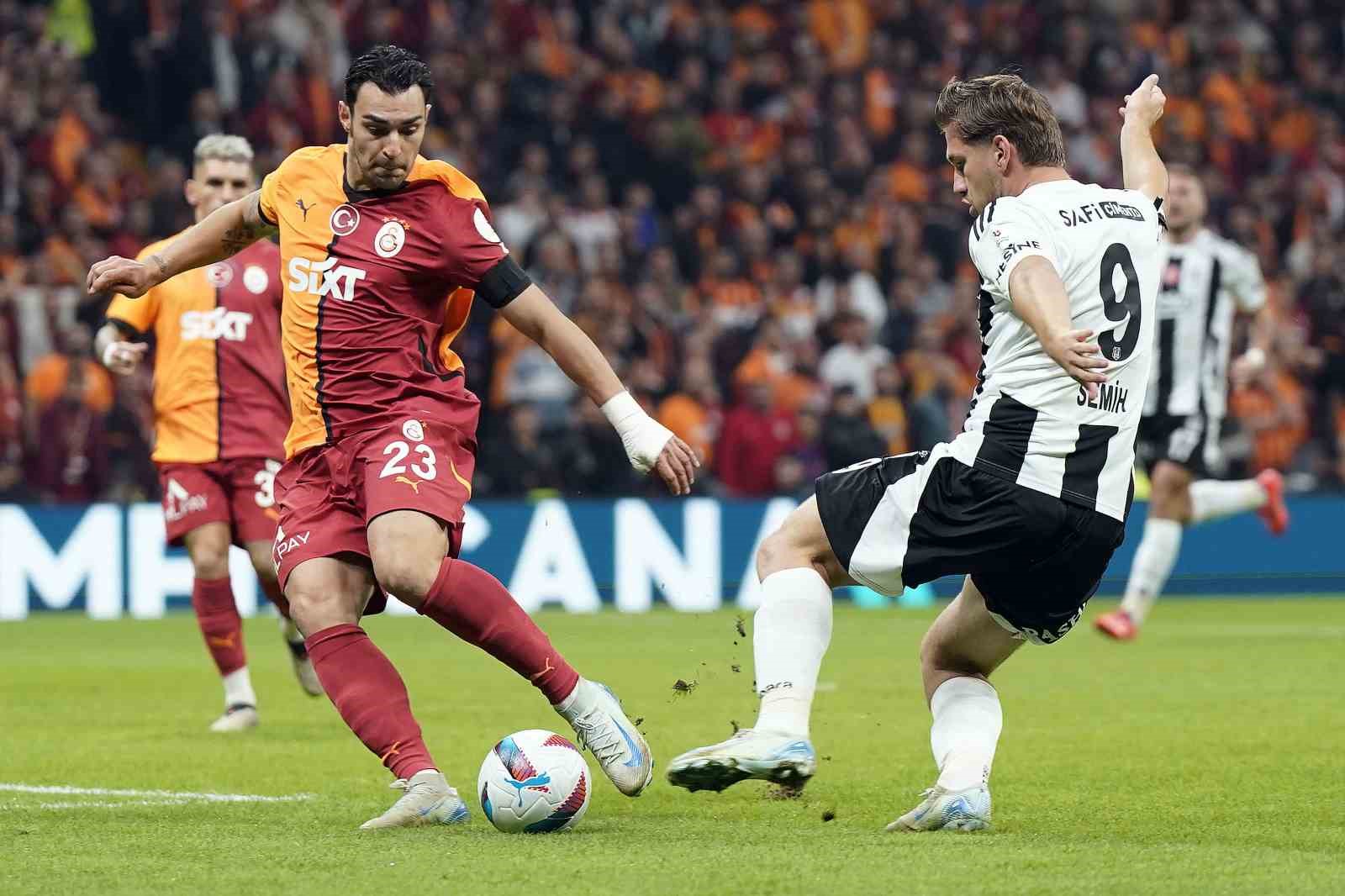 Trendyol Süper Lig: Galatasaray: 1 - Beşiktaş: 0 (Maç devam ediyor)
