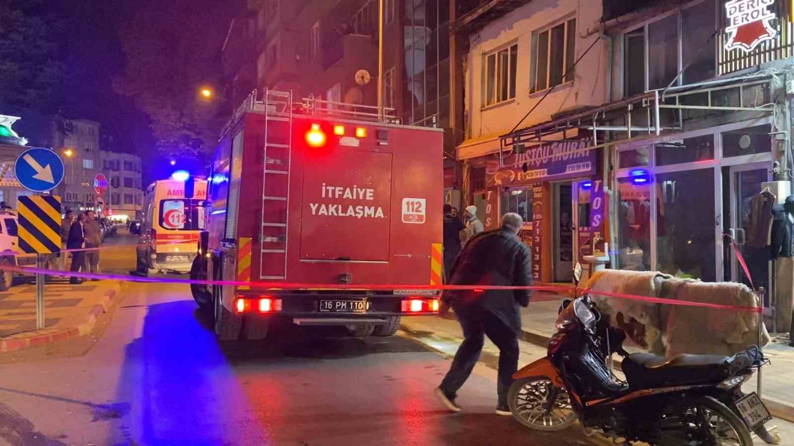 Bursa’da çıkan yangında 1 kişi hayatını kaybetti
