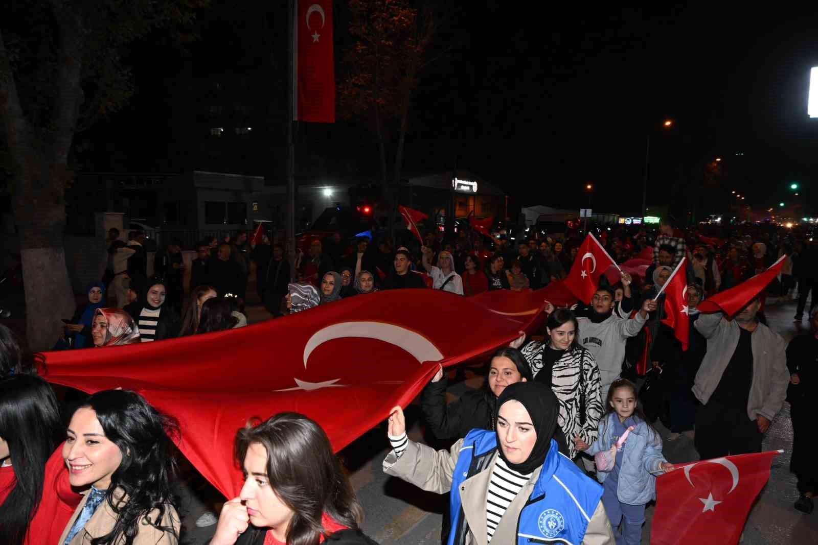 Malatya’da Cumhuriyet coşkusu
