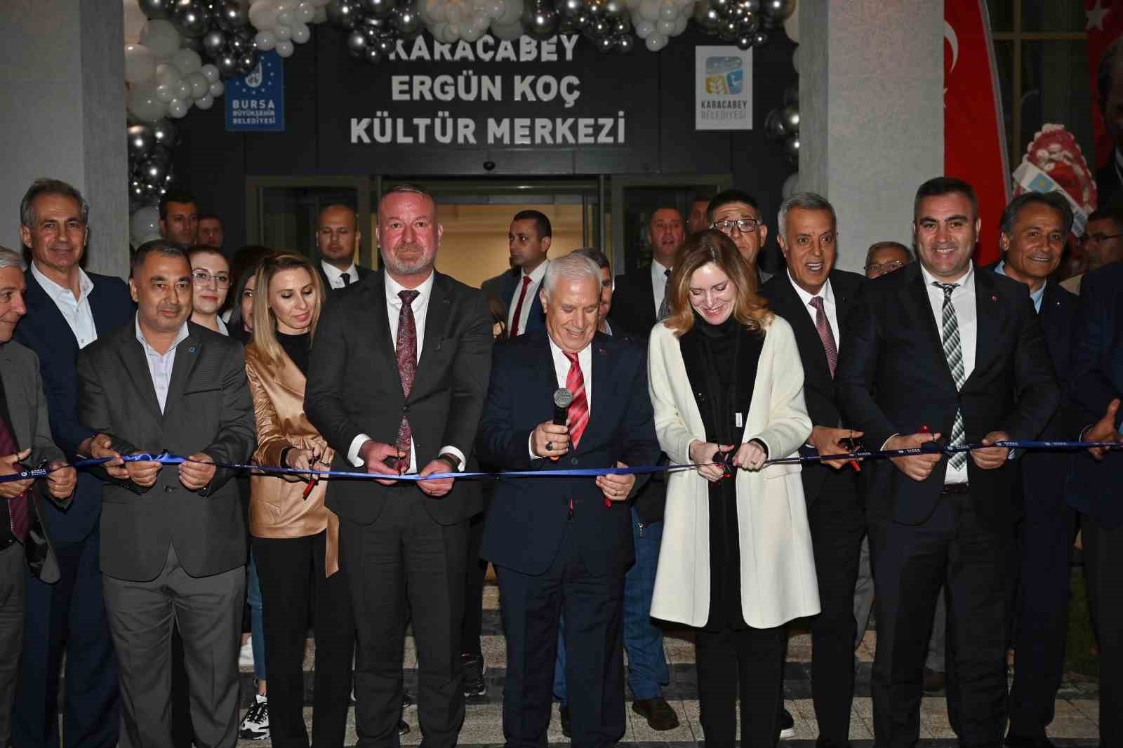 Karacabey Ergün Koç Kültür Merkezi hizmete açıldı
