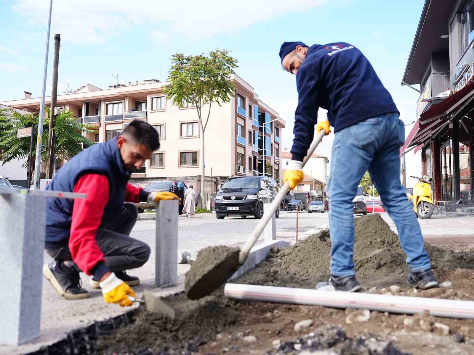 Kullanım ömrü biten taşlar yenilendi
