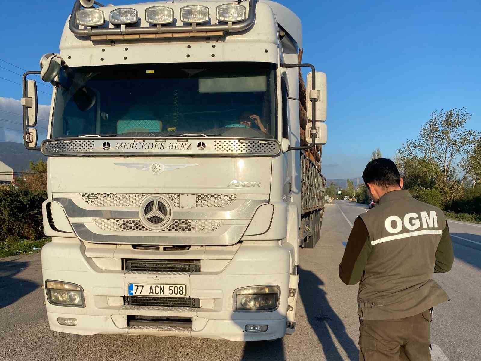 Ormanda mobil kontrol noktalarıyla şok denetimler
