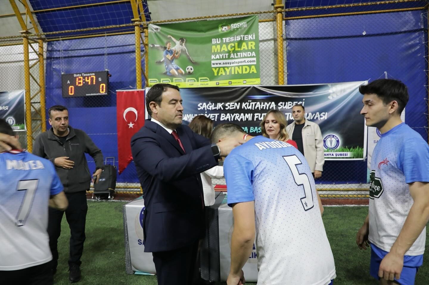 Kütahya’da Cumhuriyet Bayramı Halı Saha Futbol Turnuvası
