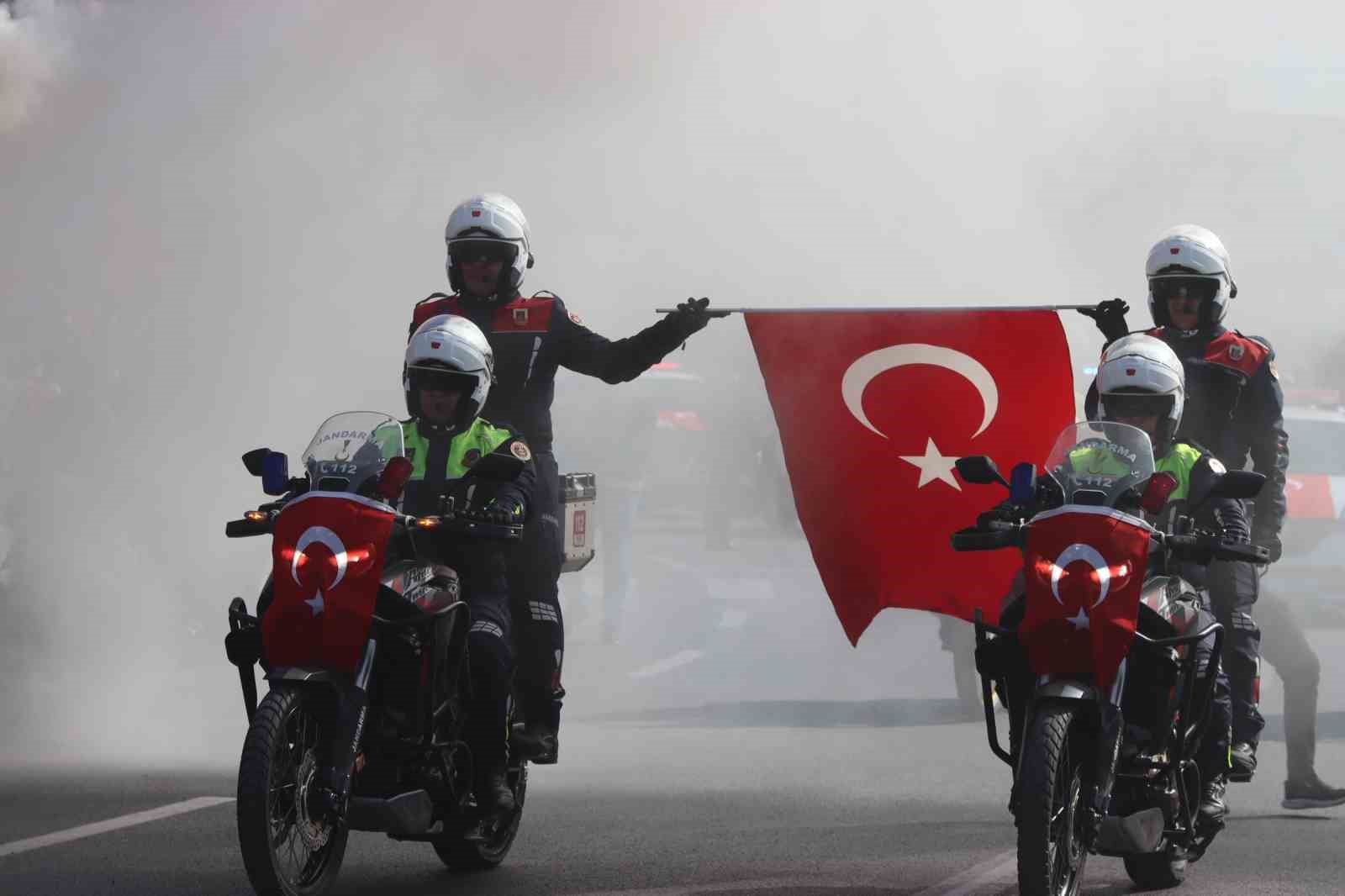 Kayseri’de dev sıcak hava balonlu 29 Ekim kutlaması
