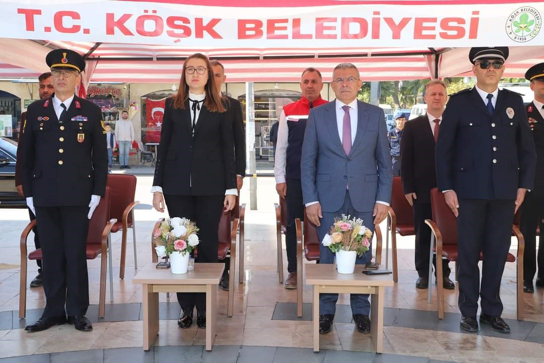 Köşk’te Cumhuriyet Bayramı törenle kutlandı
