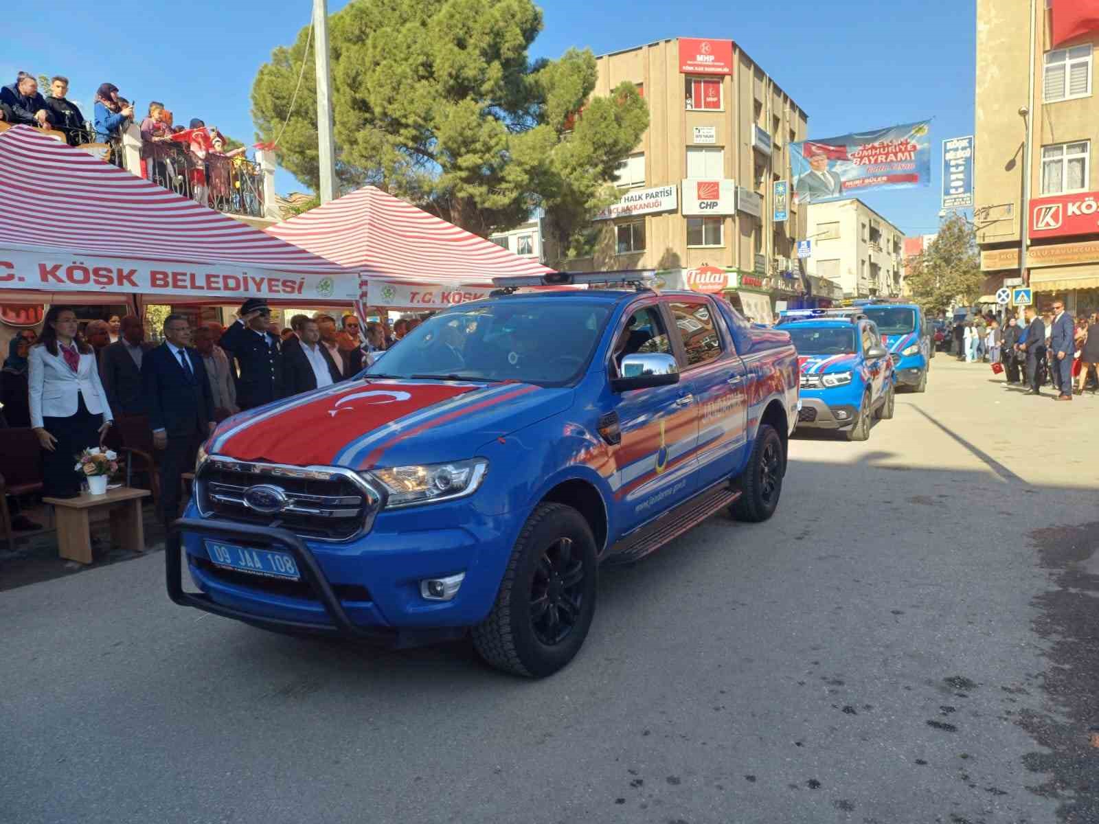 Köşk’te Cumhuriyet Bayramı törenle kutlandı
