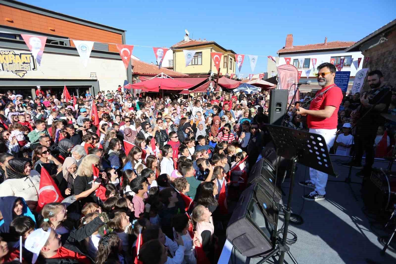 Odunpazarı’ndan çocuklar için coşkulu Cumhuriyet Bayramı konseri
