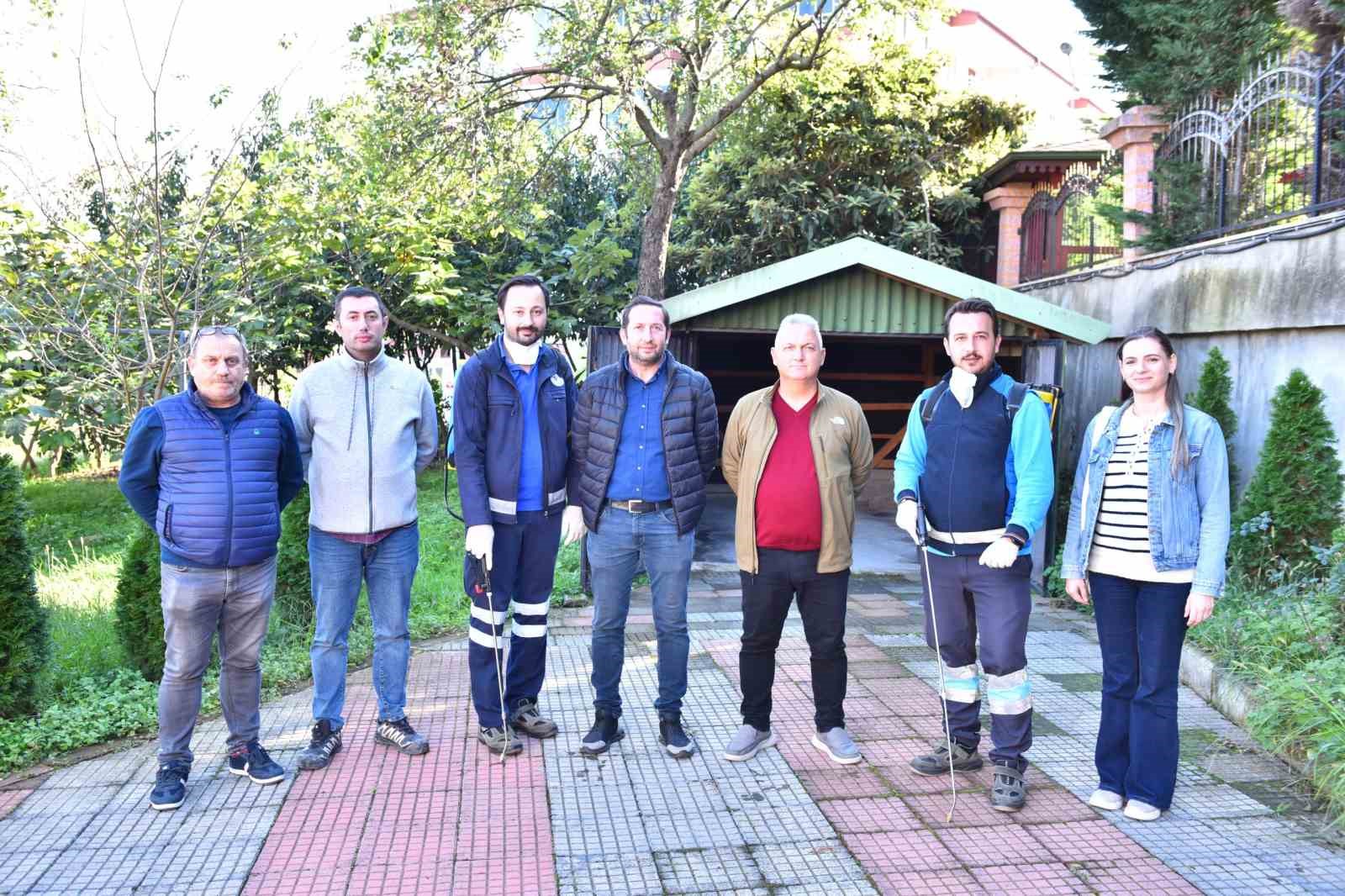 Trabzon’da kokarcaya geçit yok: “2 bin 60 noktada, 108 bin 800 metrekare alanda ilaçlama”
