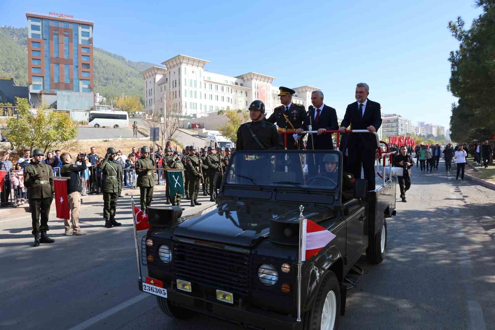 Kahramanmaraş’ta Cumhuriyet Bayramı coşkusu
