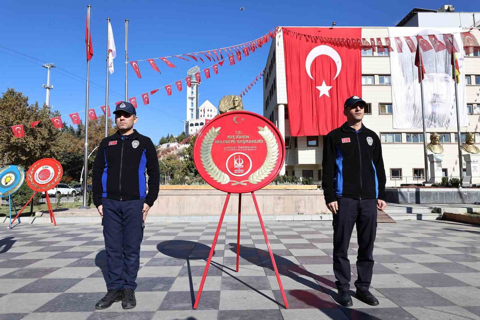 Keçiören’de Cumhuriyet Bayramı’nın 101. yılı kutlandı
