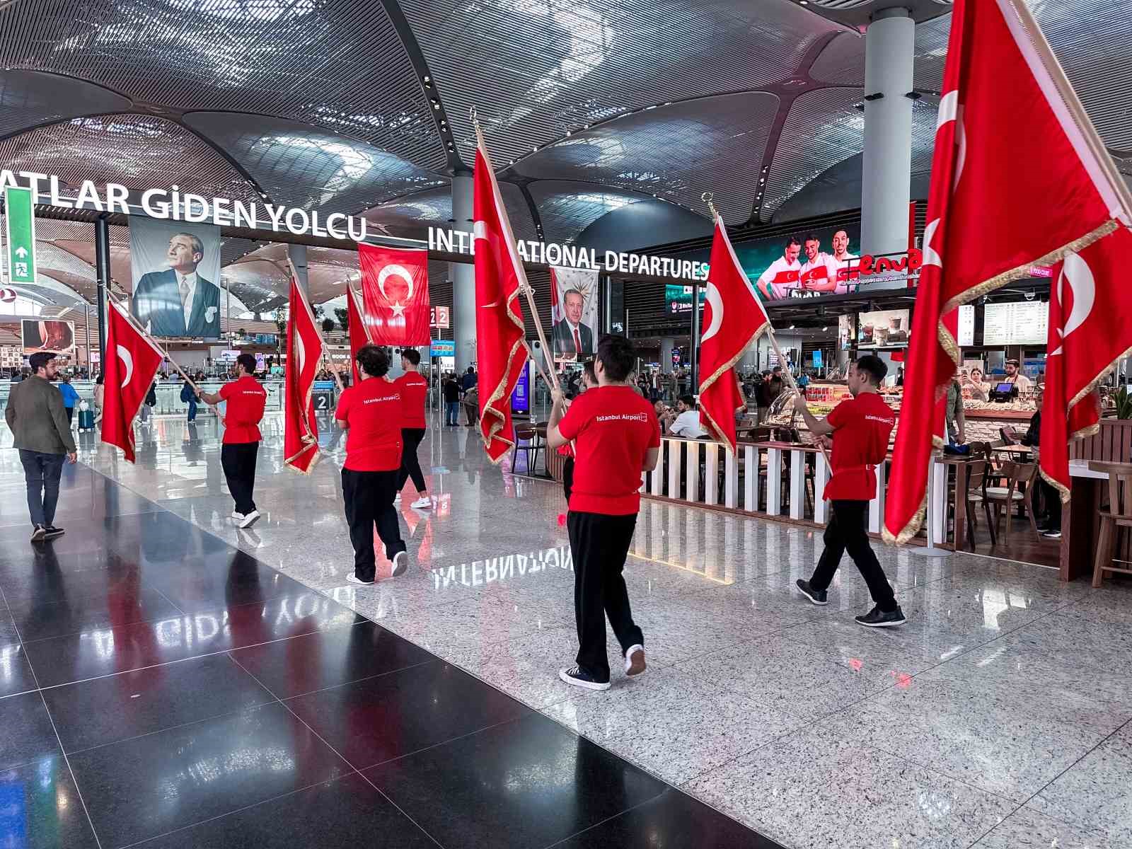 İGA İstanbul Havalimanı’nda Cumhuriyet Bayramı coşkusu
