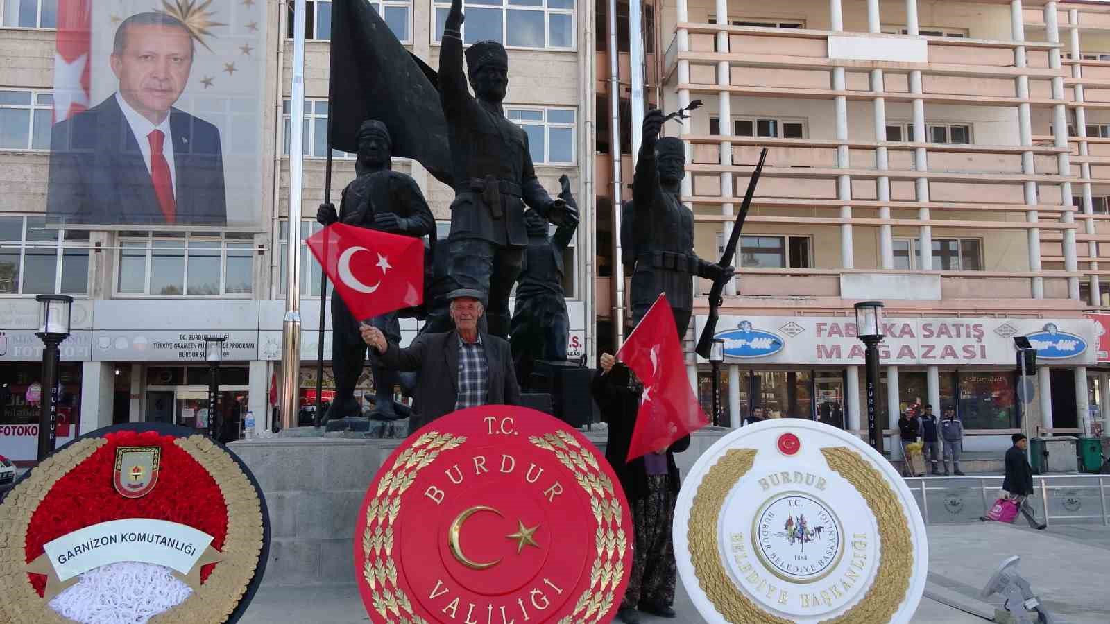 Cumhuriyet’in 101’inci yılı Burdur’da coşkuyla kutlandı
