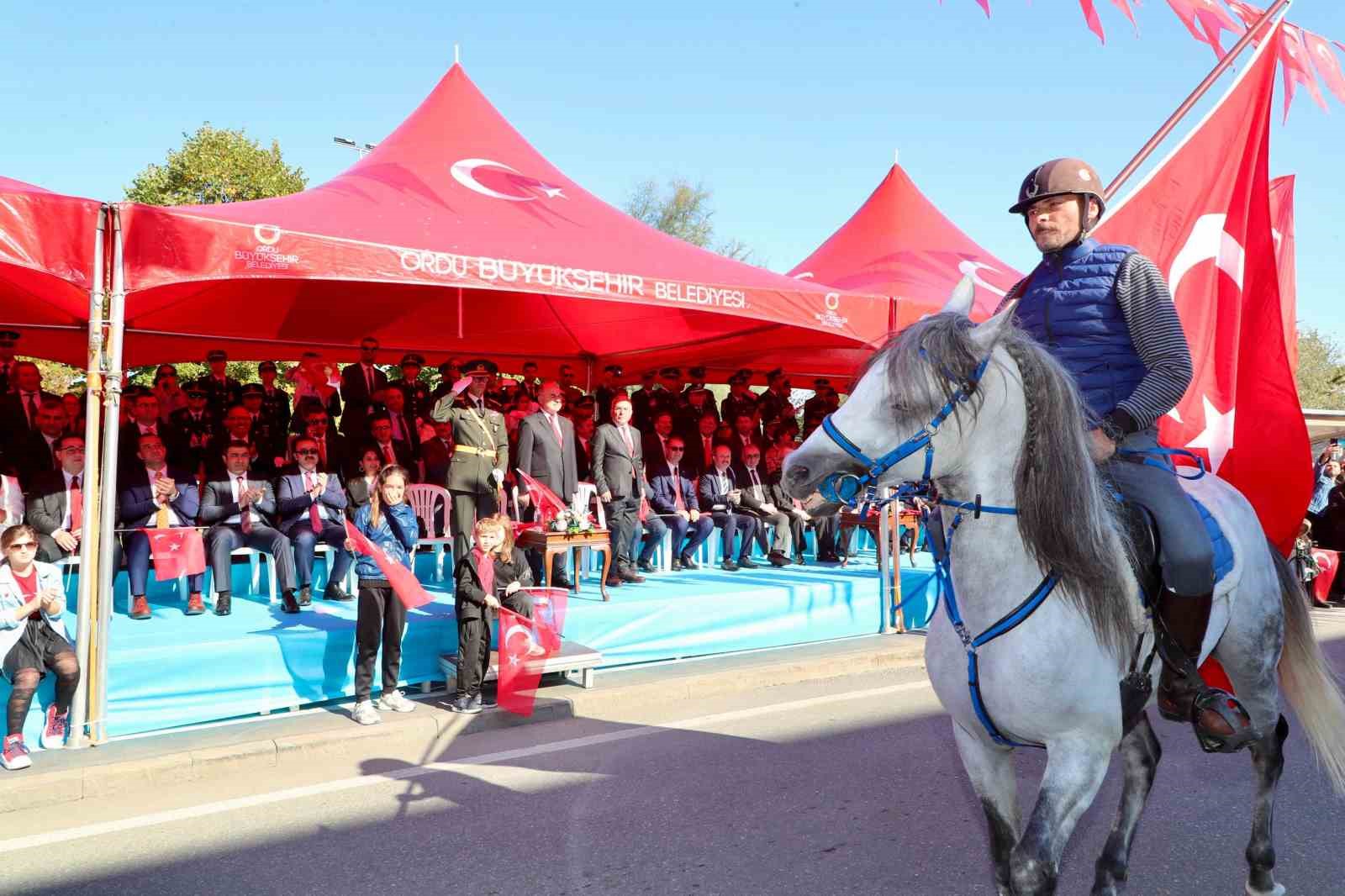 Ordu’da Cumhuriyet Bayramı coşkuyla kutlandı
