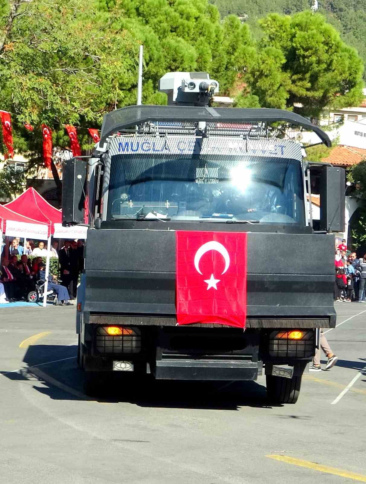 Muğla’da cumhuriyetin 101. yılı coşkuyla kutlandı
