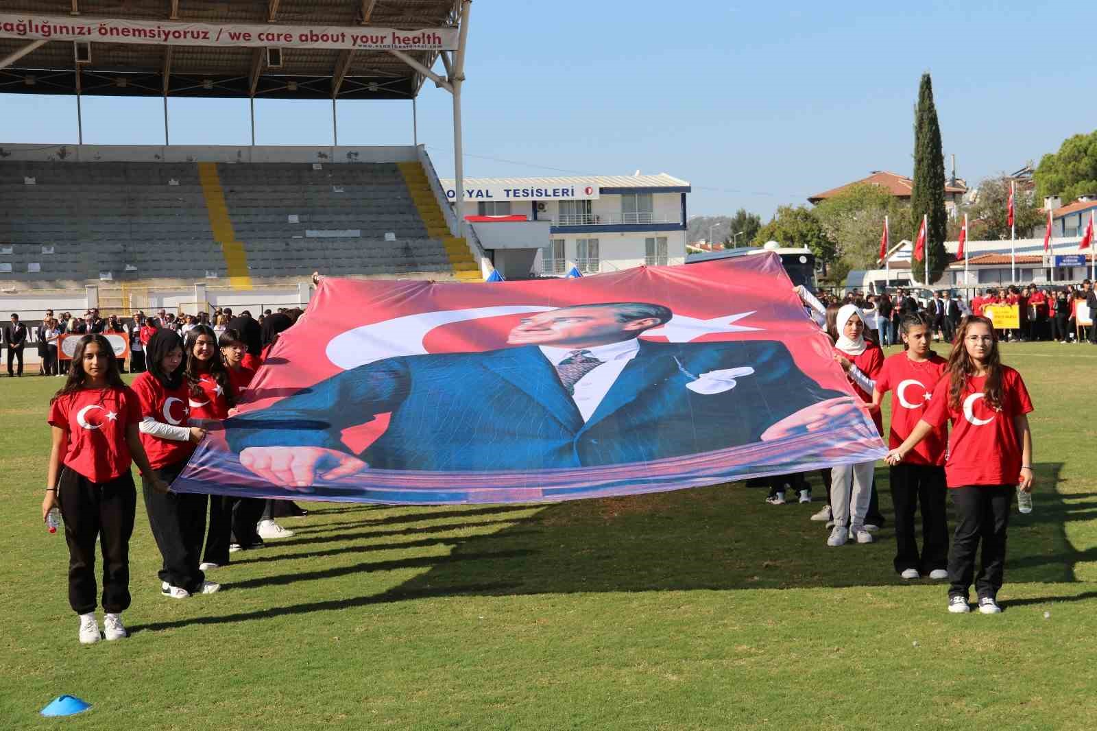 Fethiye’de Cumhuriyet Bayramı kutlandı
