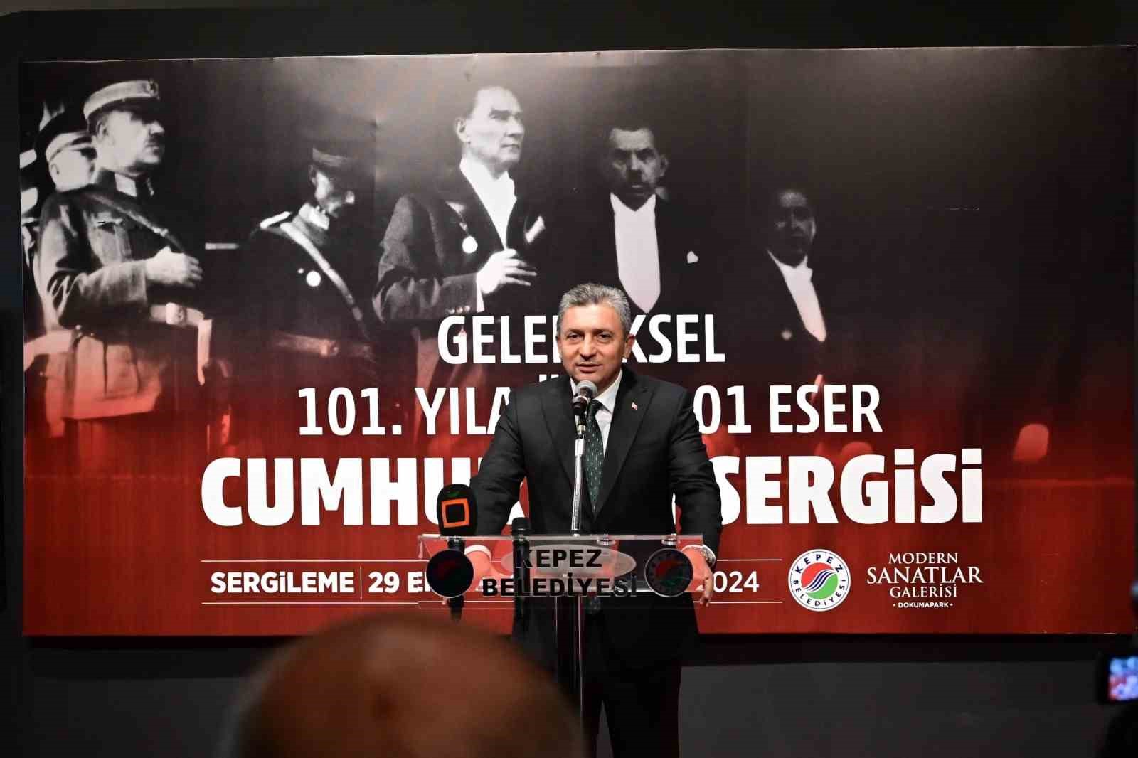 Kepez’den 101. Yıla Özel 101 Eser Cumhuriyet Sergisi
