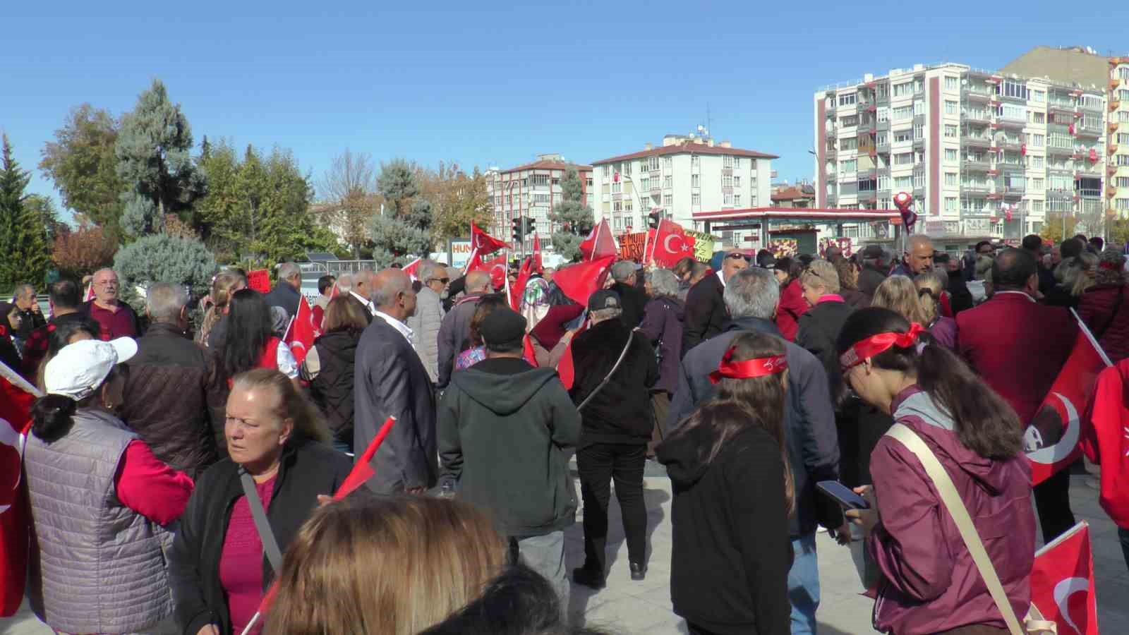 Vatandaşlardan ’Cumhuriyet Yürüyüşü’
