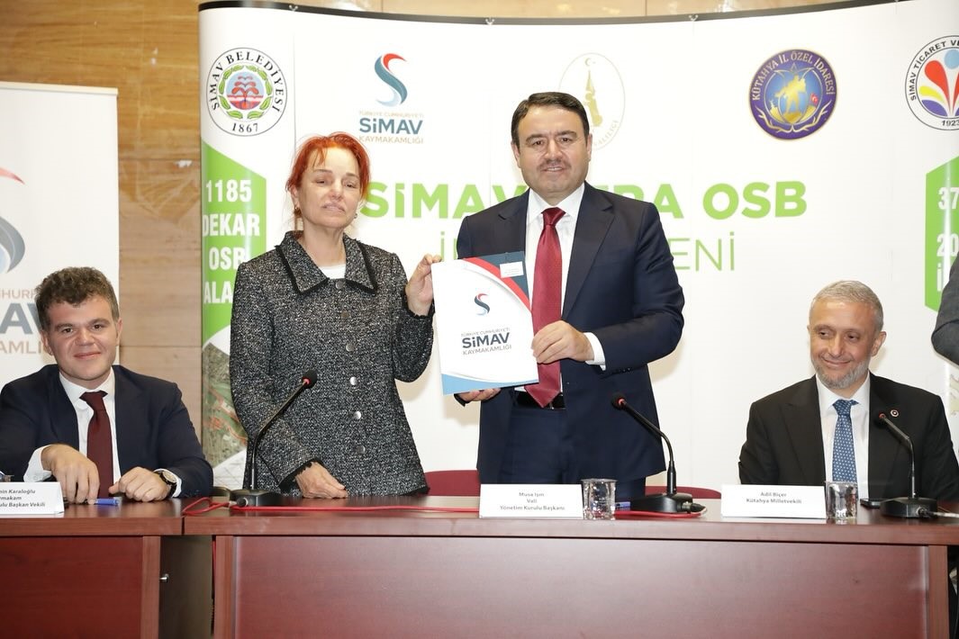 Simav TDİOSB’de yer tahsisi sözleşmeleri imzalandı
