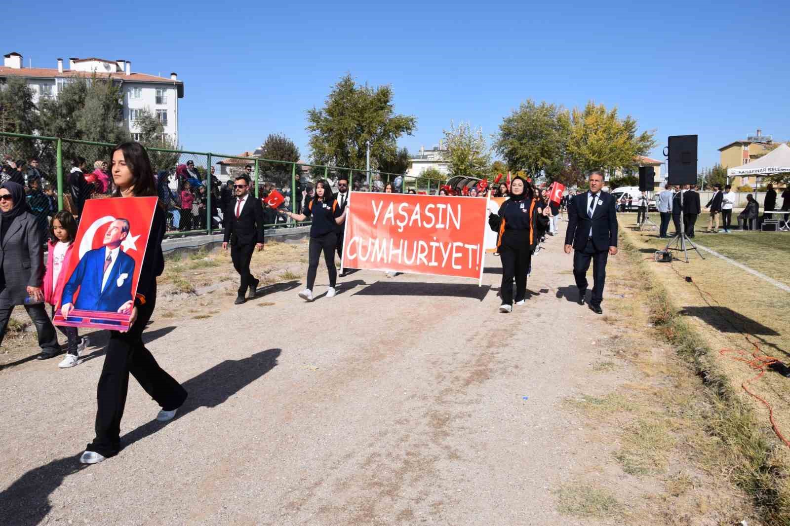 Karapınar’da Cumhuriyet Bayramı kutlamaları
