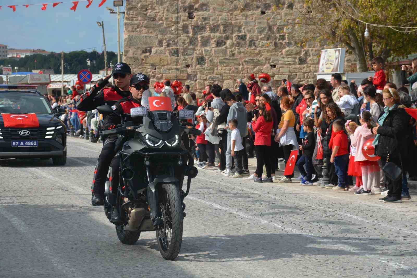 Sinop’ta Cumhuriyet Bayramı coşkusu
