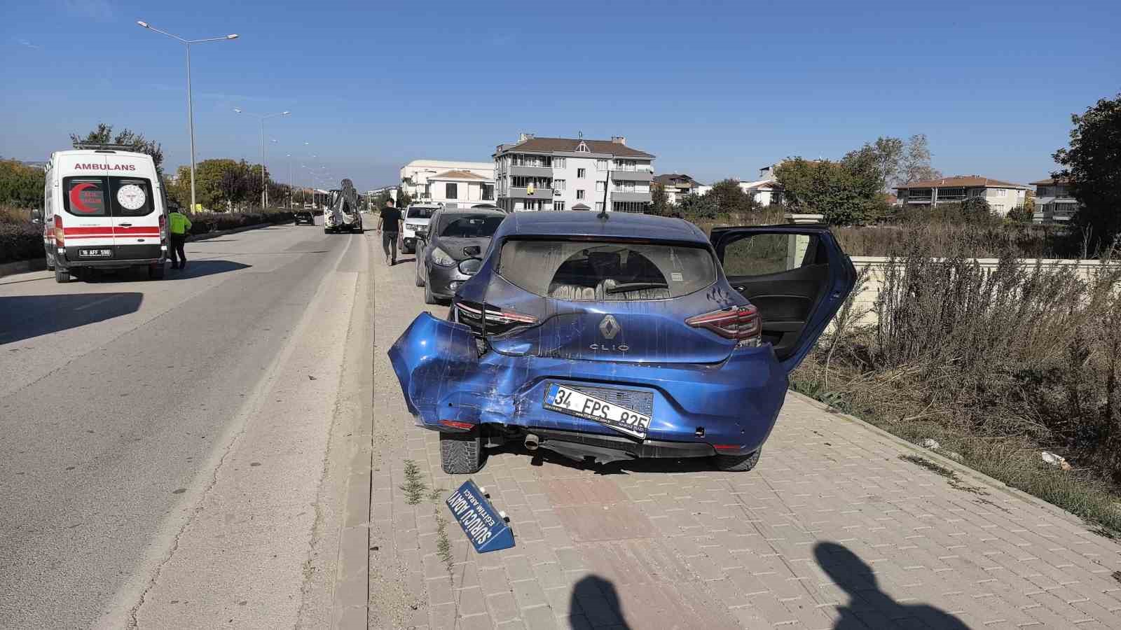 Bursa’da zincirleme kaza: 6 yaralı
